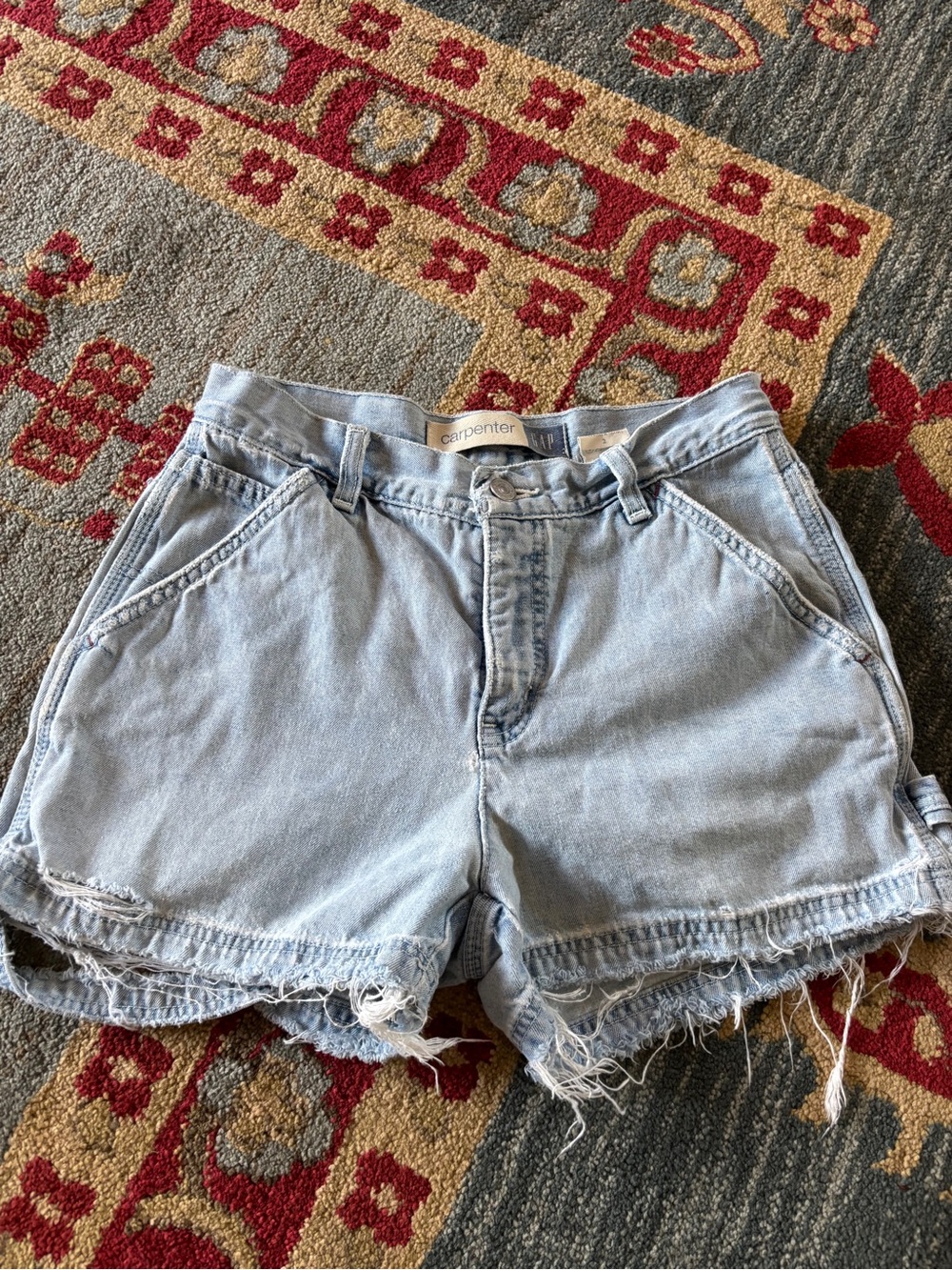 Vintage 90’s gap carpenter jean shorts womens 2